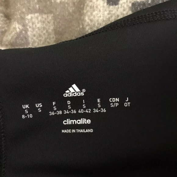 Adidas Crop Workout Leggings - Picture 2 of 2